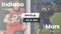 Matchup: Indiana  vs. Mars  2020