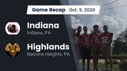 Recap: Indiana  vs. Highlands  2020