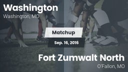 Matchup: Washington High vs. Fort Zumwalt North  2016