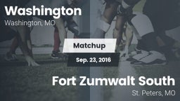 Matchup: Washington High vs. Fort Zumwalt South  2016