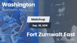 Matchup: Washington High vs. Fort Zumwalt East  2016