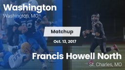 Matchup: Washington High vs. Francis Howell North  2017