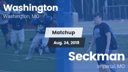 Matchup: Washington High vs. Seckman  2018