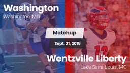 Matchup: Washington High vs. Wentzville Liberty  2018