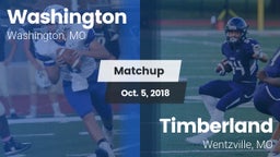 Matchup: Washington High vs. Timberland  2018