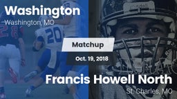 Matchup: Washington High vs. Francis Howell North  2018