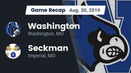 Recap: Washington  vs. Seckman  2019