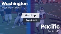 Matchup: Washington High vs. Pacific  2019