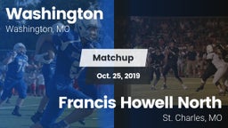 Matchup: Washington High vs. Francis Howell North  2019