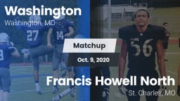 Matchup: Washington High vs. Francis Howell North  2020
