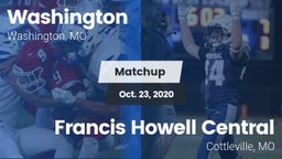 Matchup: Washington High vs. Francis Howell Central  2020