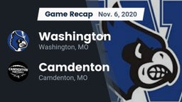 Recap: Washington  vs. Camdenton  2020