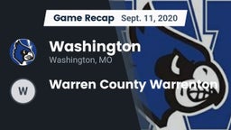 Recap: Washington  vs. Warren County Warrenton  2020