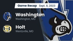 Recap: Washington  vs. Holt  2023