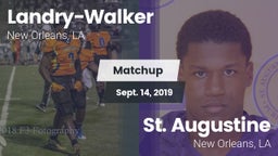 Matchup: Landry-Walker HS vs. St. Augustine  2019