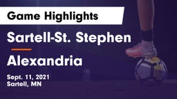 Sartell-St. Stephen  vs Alexandria  Game Highlights - Sept. 11, 2021