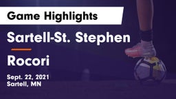 Sartell-St. Stephen  vs Rocori  Game Highlights - Sept. 22, 2021