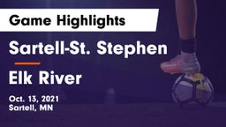 Sartell-St. Stephen  vs Elk River  Game Highlights - Oct. 13, 2021