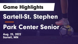 Sartell-St. Stephen  vs Park Center Senior  Game Highlights - Aug. 25, 2022