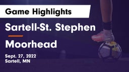 Sartell-St. Stephen  vs Moorhead  Game Highlights - Sept. 27, 2022