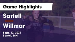 Sartell  vs Willmar  Game Highlights - Sept. 12, 2023