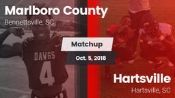 Matchup: Marlboro County vs. Hartsville  2018