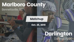 Matchup: Marlboro County vs. Darlington  2019