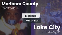 Matchup: Marlboro County vs. Lake City  2020