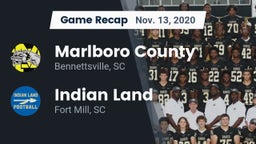 Recap: Marlboro County  vs. Indian Land  2020