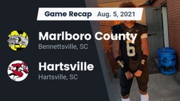 Recap: Marlboro County  vs. Hartsville  2021