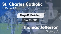 Matchup: St. Charles vs. Thomas Jefferson  2016