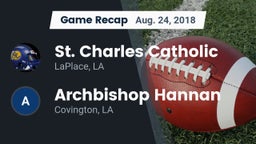 Recap: St. Charles Catholic  vs. Archbishop Hannan  2018