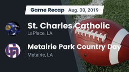 Recap: St. Charles Catholic  vs. Metairie Park Country Day  2019
