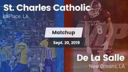 Matchup: St. Charles vs. De La Salle  2019