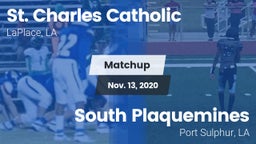 Matchup: St. Charles vs. South Plaquemines  2020