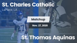 Matchup: St. Charles vs. St. Thomas Aquinas 2020