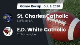 Recap: St. Charles Catholic  vs. E.D. White Catholic  2020