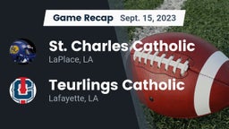 Recap: St. Charles Catholic  vs. Teurlings Catholic  2023