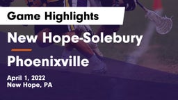 New Hope-Solebury  vs Phoenixville  Game Highlights - April 1, 2022