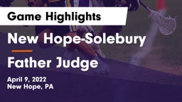 New Hope-Solebury  vs Father Judge  Game Highlights - April 9, 2022