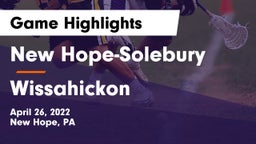 New Hope-Solebury  vs Wissahickon  Game Highlights - April 26, 2022