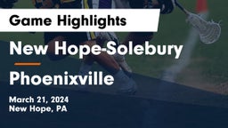 New Hope-Solebury  vs Phoenixville  Game Highlights - March 21, 2024