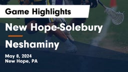 New Hope-Solebury  vs Neshaminy  Game Highlights - May 8, 2024