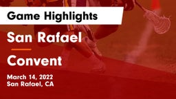 San Rafael  vs Convent Game Highlights - March 14, 2022