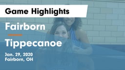 Fairborn vs Tippecanoe  Game Highlights - Jan. 29, 2020