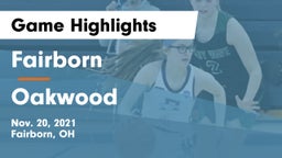 Fairborn vs Oakwood  Game Highlights - Nov. 20, 2021