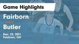 Fairborn vs Butler  Game Highlights - Dec. 22, 2021