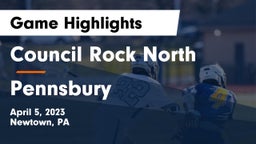 Council Rock North  vs Pennsbury  Game Highlights - April 5, 2023