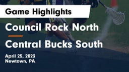 Council Rock North  vs Central Bucks South  Game Highlights - April 25, 2023