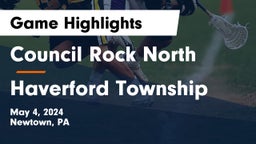Council Rock North  vs Haverford Township  Game Highlights - May 4, 2024